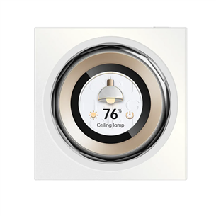 Aqara Touchscreen Dial V1, baltas - Išmanusis namų valdiklio mygtukas DS-K01D
