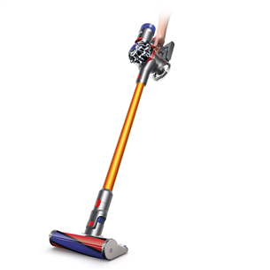 Dyson V8 Absolute (2023), aukso spalvos - Dulkių siurblys