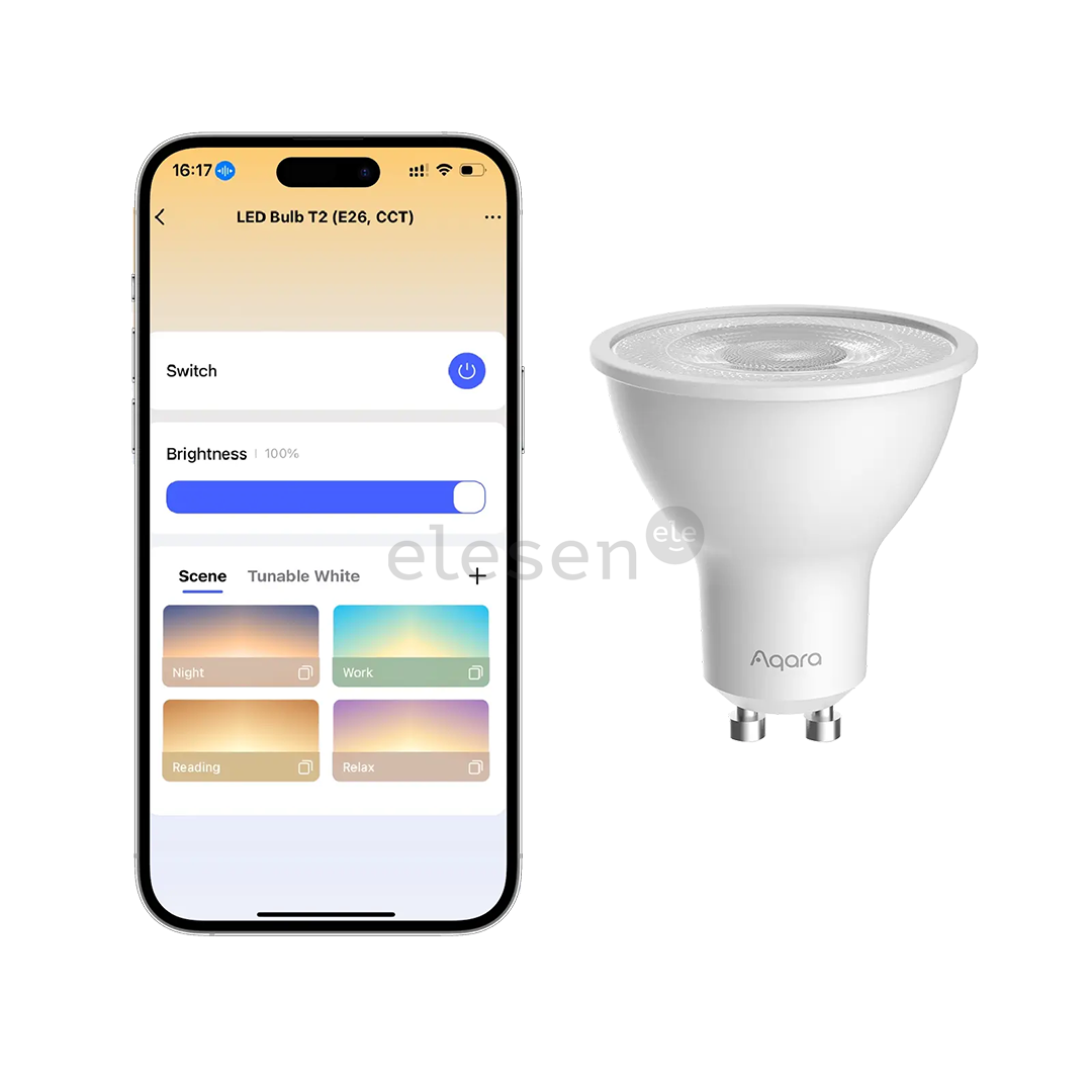 Aqara LED Bulb T2, GU10, white - Smart light