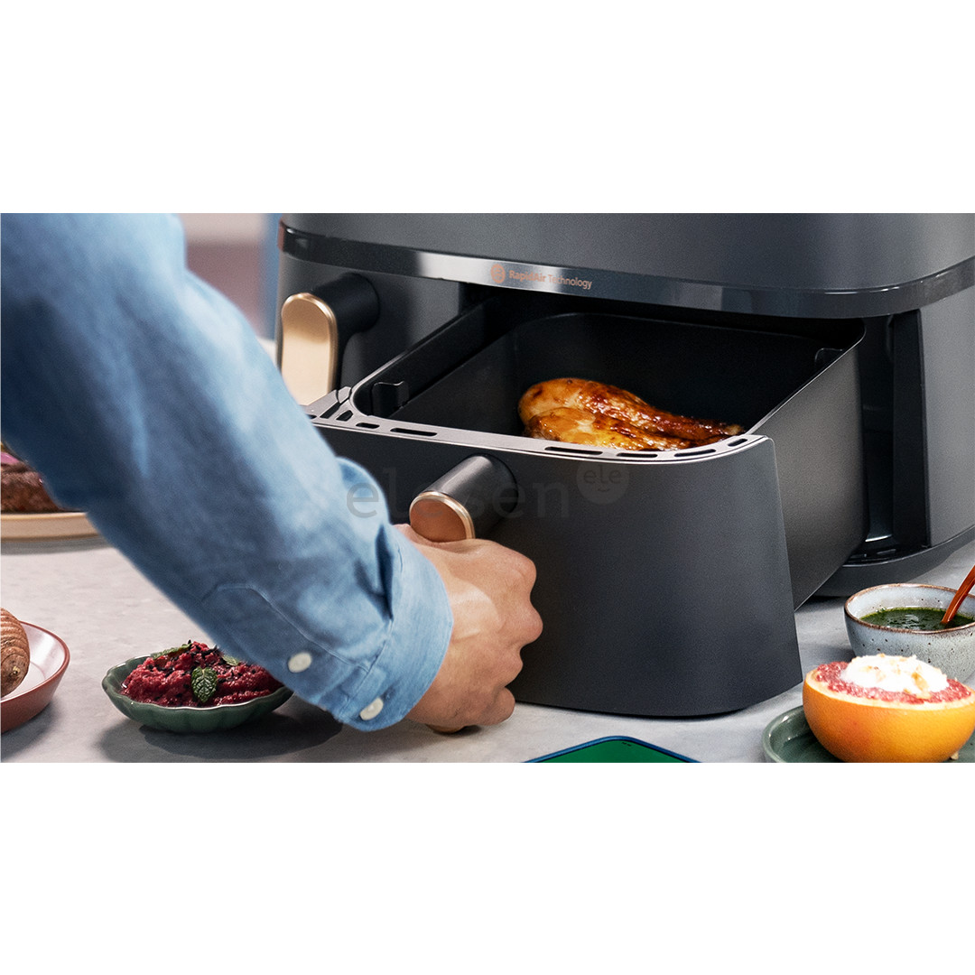 Philips 5000 Series Dual Basket, 2750 W, 9 L, black - Airfryer