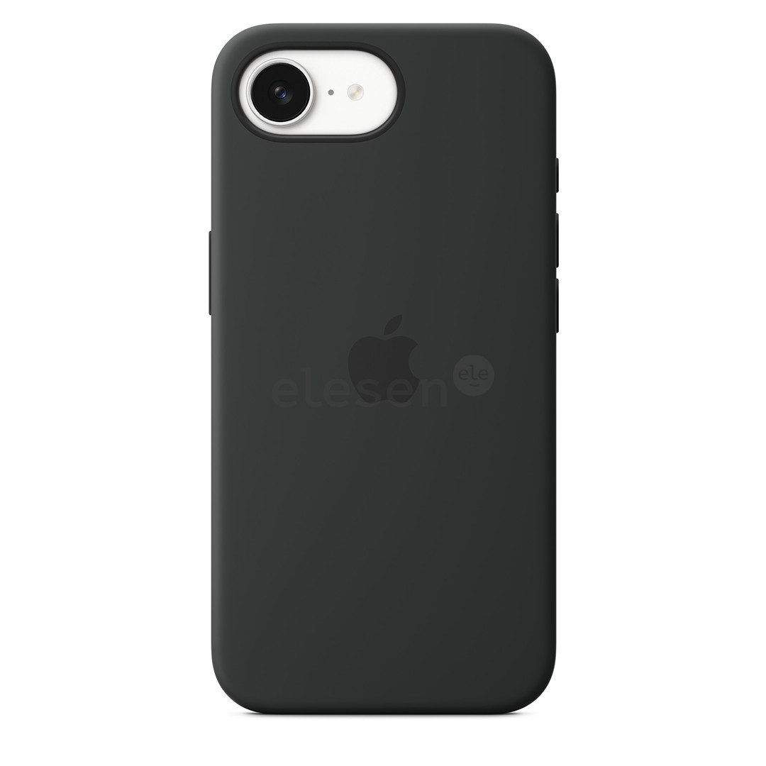 Apple Silicone Case, iPhone 16e, черный - Чехол