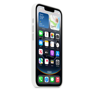 Apple Silicone Case, iPhone 16e, white - Dėklas