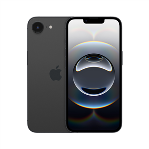 Apple iPhone 16e, 512 GB, black - Išmanusis telefonas MD1X4HX/A