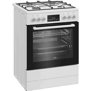 Beko, plotis 60 cm, balta - Viryklė