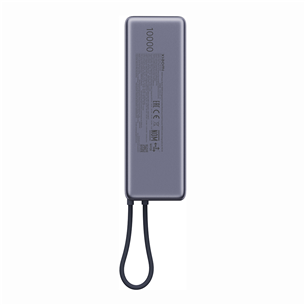 Xiaomi Power Bank, 165 W, 10000 mAh, pilka - Išorinė baterija