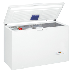 Whirlpool, 394 L, plotis 140.5 cm, baltas - Šaldiklis