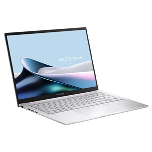 Asus Zenbook 14 OLED, 14'', OLED, Ultra 5, 16 GB, 512 GB, ENG, sidabro spalvos - Nešiojamasis kompiuteris