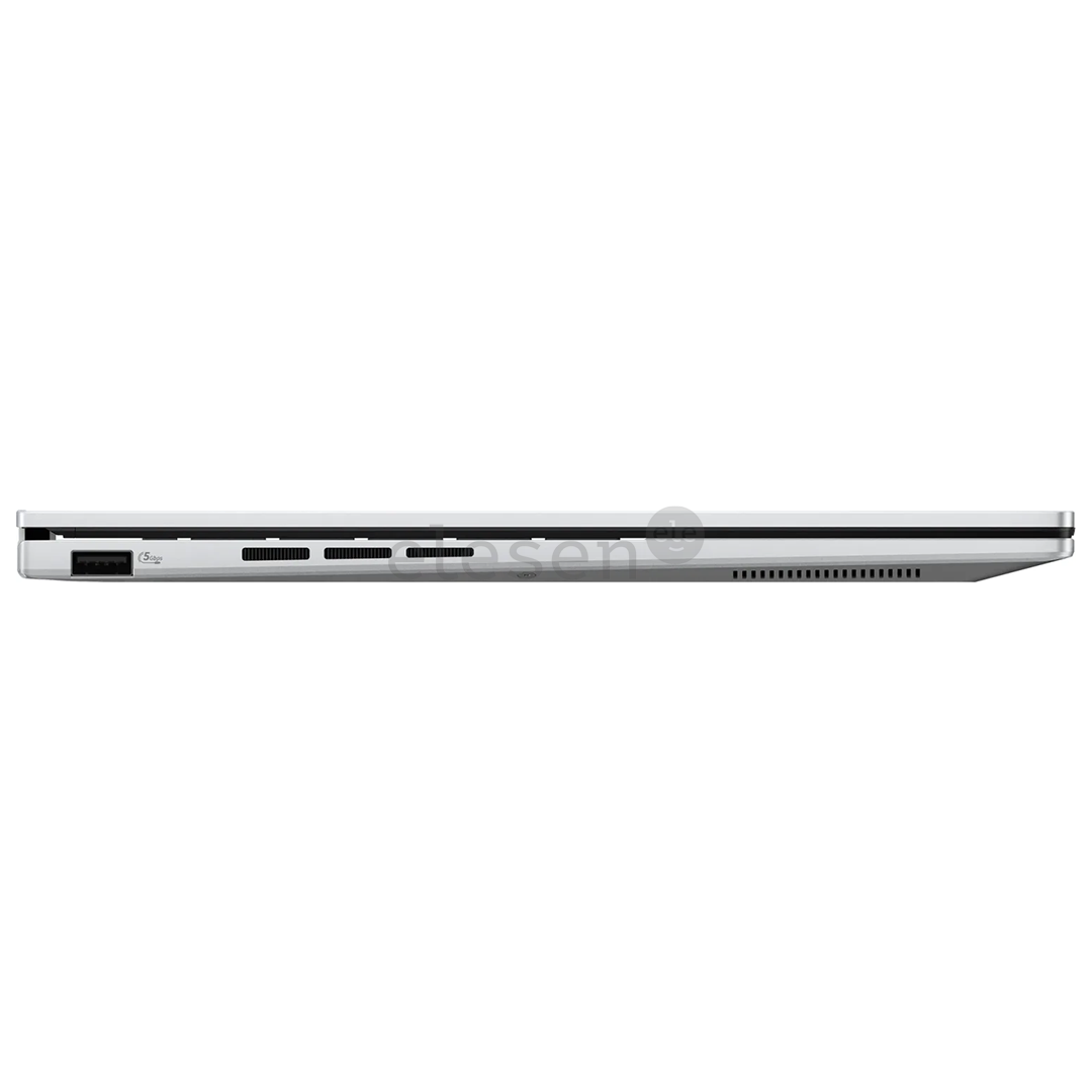 Asus Zenbook 14 OLED, 14'', OLED, Ultra 5, 16 GB, 512 GB, ENG, sidabro spalvos - Nešiojamasis kompiuteris