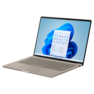 Asus Zenbook A14, 14'', OLED, X, 16 GB, 512 GB, ENG, zabriskie beige - Notebook