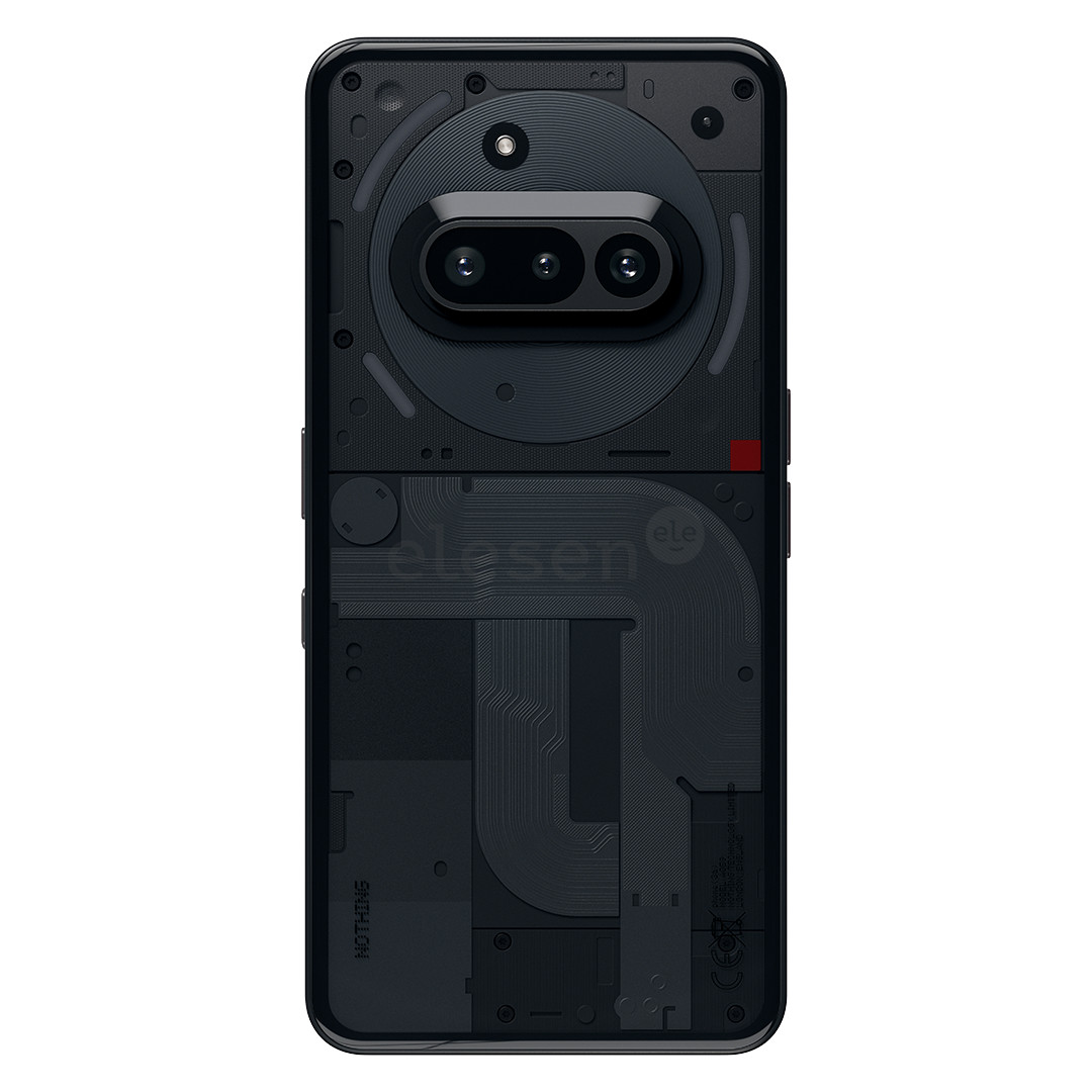 Nothing Phone (3a), 12 GB, 256 GB, juodas - Išmanusis telefonas