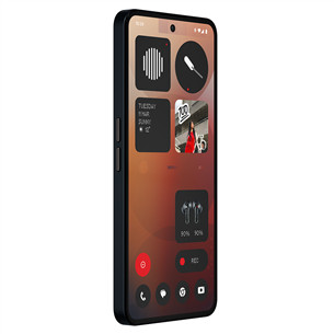 Nothing Phone (3a), 12 GB, 256 GB, juodas - Išmanusis telefonas
