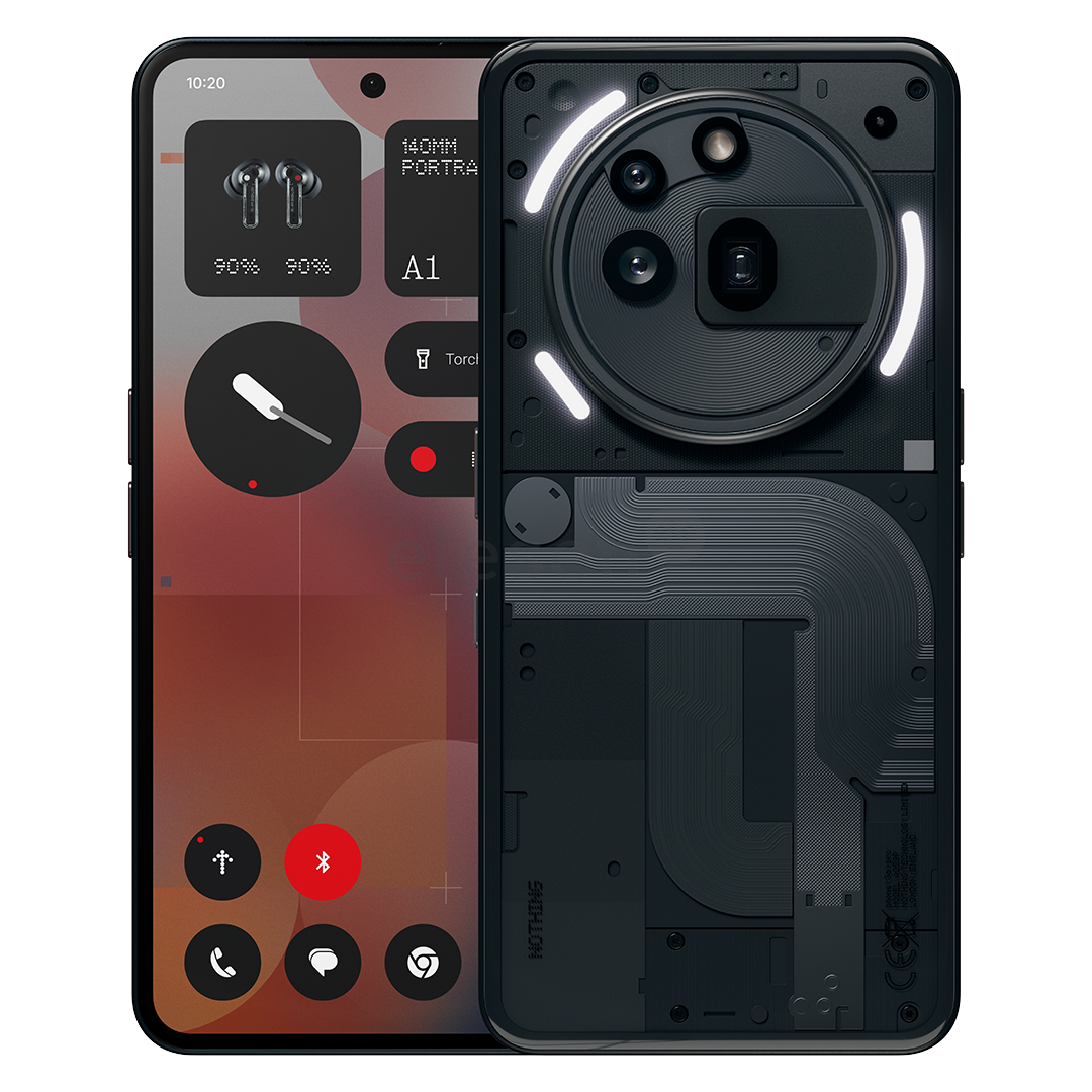 Nothing Phone (3a) Pro, 12 ГБ, 256 ГБ, черный - Смартфон