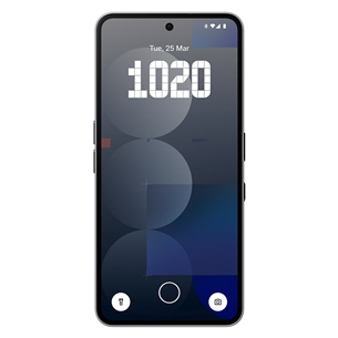 Nothing Phone (3a) Pro, 12 GB, 256 GB, pilkas - Išmanusis telefonas