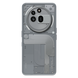 Nothing Phone (3a) Pro, 12 GB, 256 GB, pilkas - Išmanusis telefonas