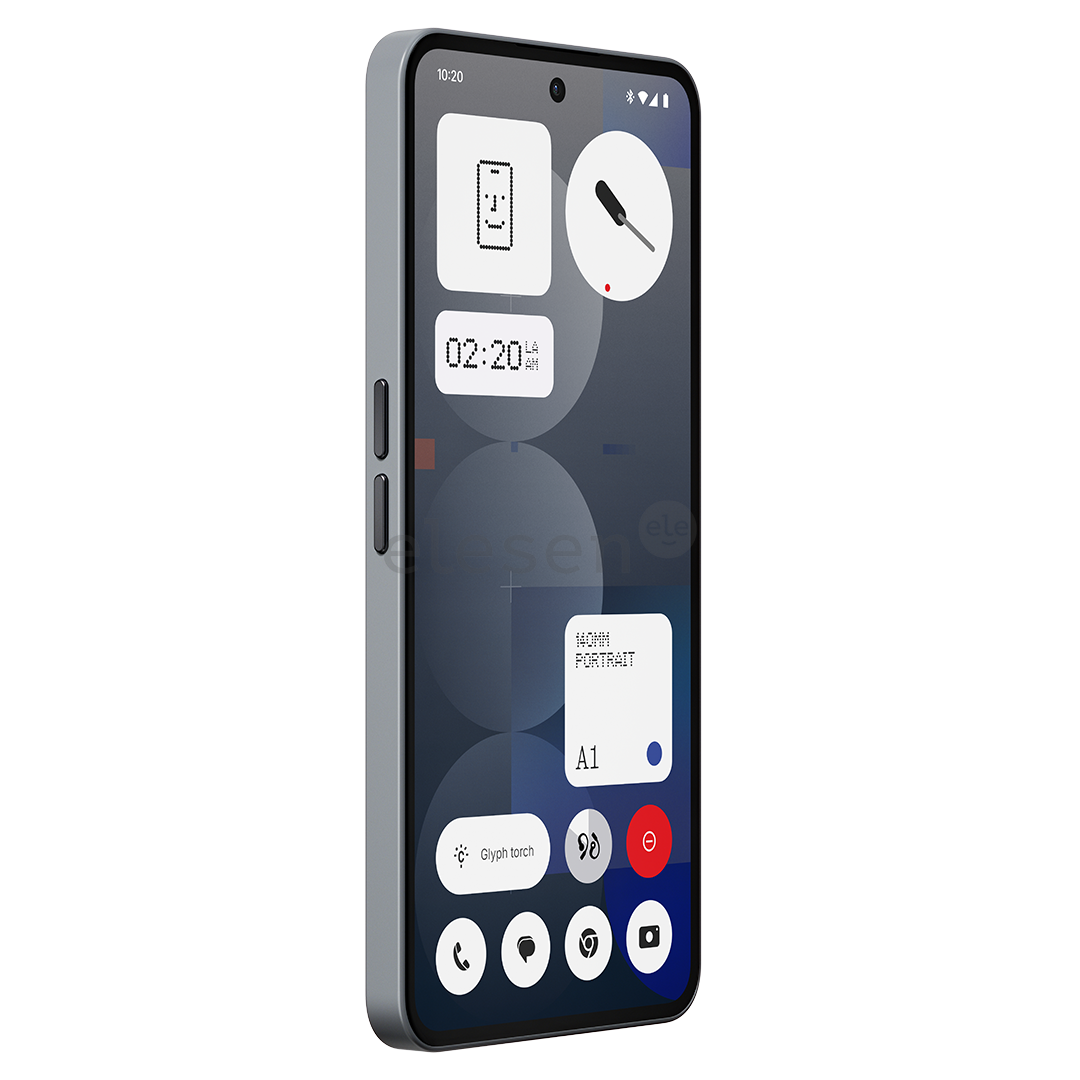 Nothing Phone (3a) Pro, 12 GB, 256 GB, pilkas - Išmanusis telefonas