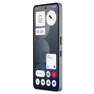 Nothing Phone (3a) Pro, 12 GB, 256 GB, pilkas - Išmanusis telefonas