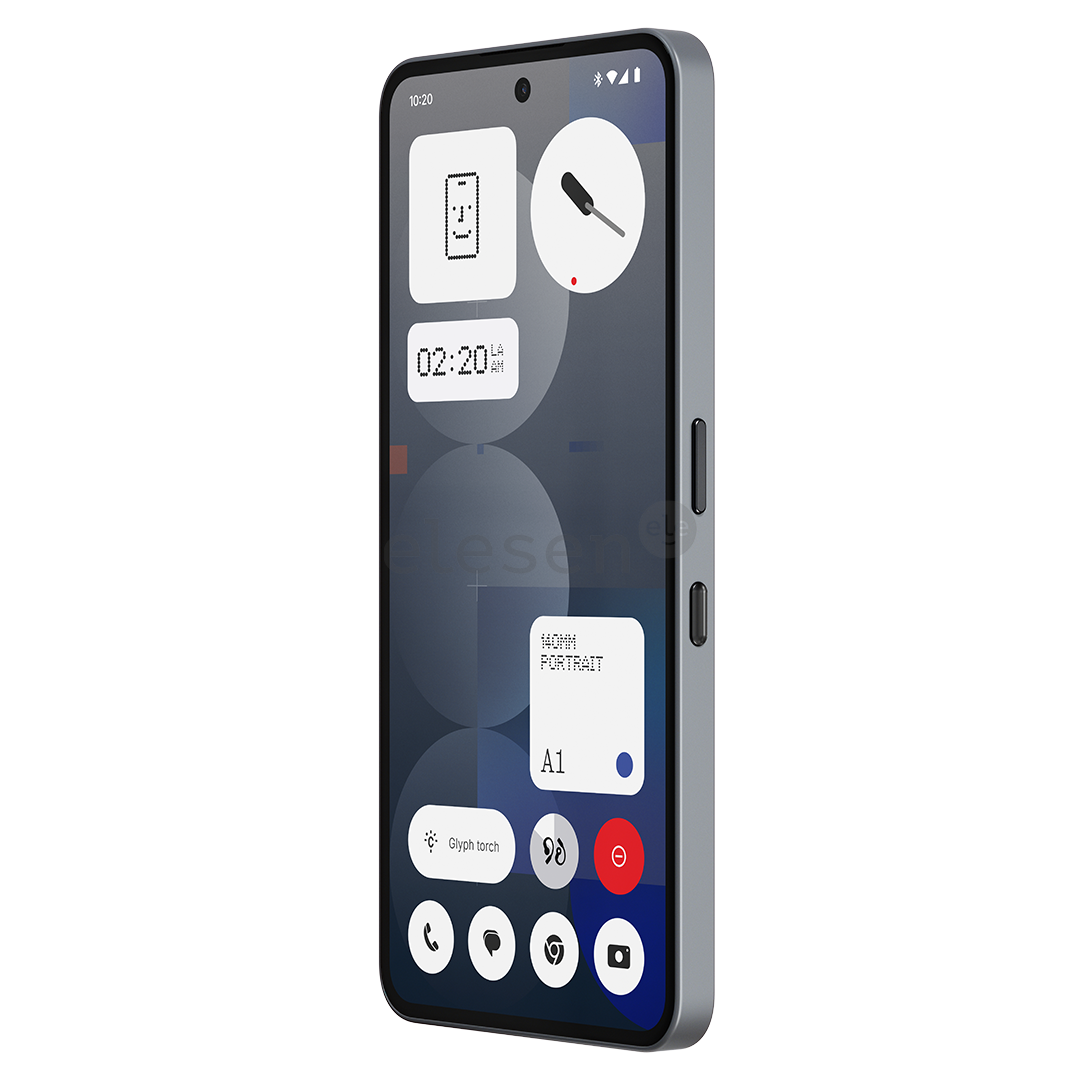 Nothing Phone (3a) Pro, 12 GB, 256 GB, pilkas - Išmanusis telefonas