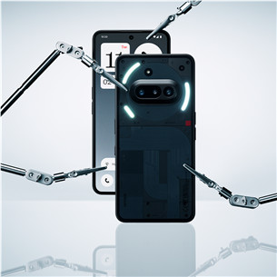 Nothing Phone (3a), 12 GB, 256 GB, juodas - Išmanusis telefonas