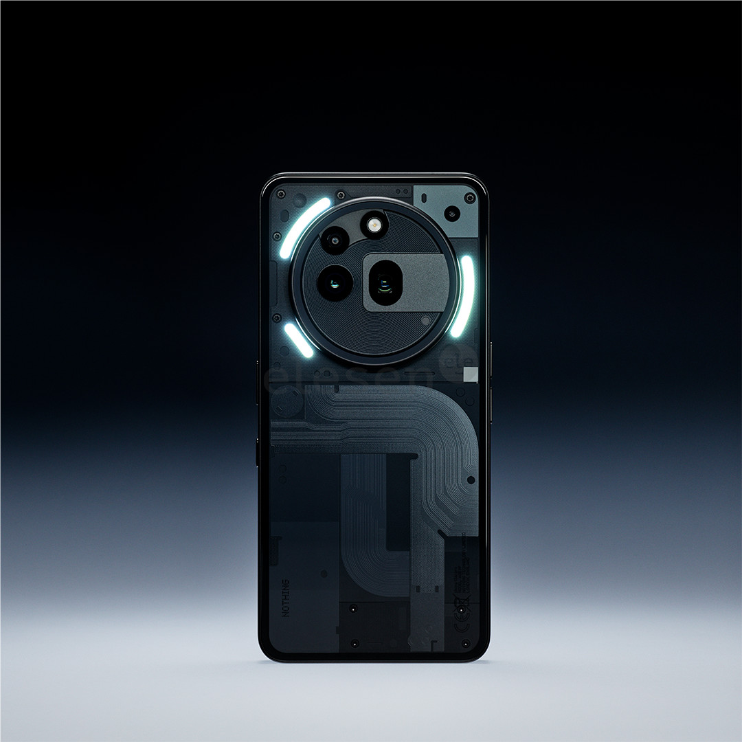 Nothing Phone (3a) Pro, 12 GB, 256 GB, black - Smartphone