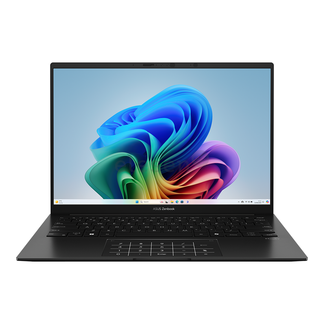 Asus Zenbook 14 OLED, 14'', 3K, OLED, 120 Hz, Ryzen AI 7, 32 GB, 1 TB, ENG, jade black - Notebook