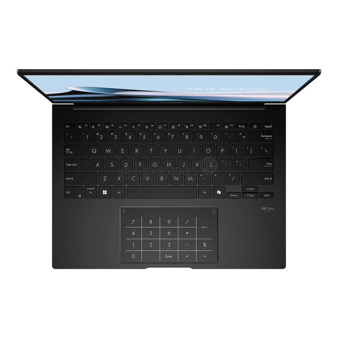 Asus Zenbook 14 OLED, 14'', 3K, OLED, 120 Hz, Ryzen AI 7, 32 GB, 1 TB, ENG, jade black - Notebook