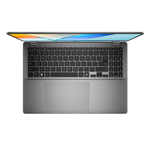 Asus Vivobook 16 Flip OLED, 16'', 3K, OLED, 120 Hz, Ultra 7, 16 GB, 1 TB, ENG, matte gray - Notebook