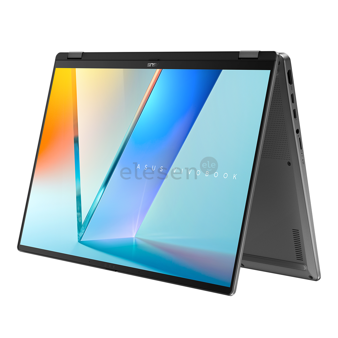 Asus Vivobook 16 Flip OLED, 16'', 3K, OLED, 120 Hz, Ultra 7, 16 GB, 1 TB, ENG, matte gray - Notebook