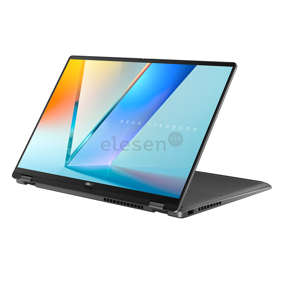 Asus Vivobook 16 Flip OLED, 16'', 3K, OLED, 120 Hz, Ultra 7, 16 GB, 1 TB, ENG, matte gray - Notebook