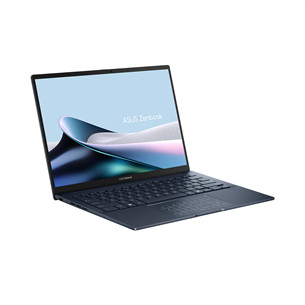 Asus Zenbook 14 OLED, 14'', 3K, OLED, 120 Hz, Ultra 7, 32 GB, 1 TB, ENG, mėlynas - Nešiojamasis kompiuteris