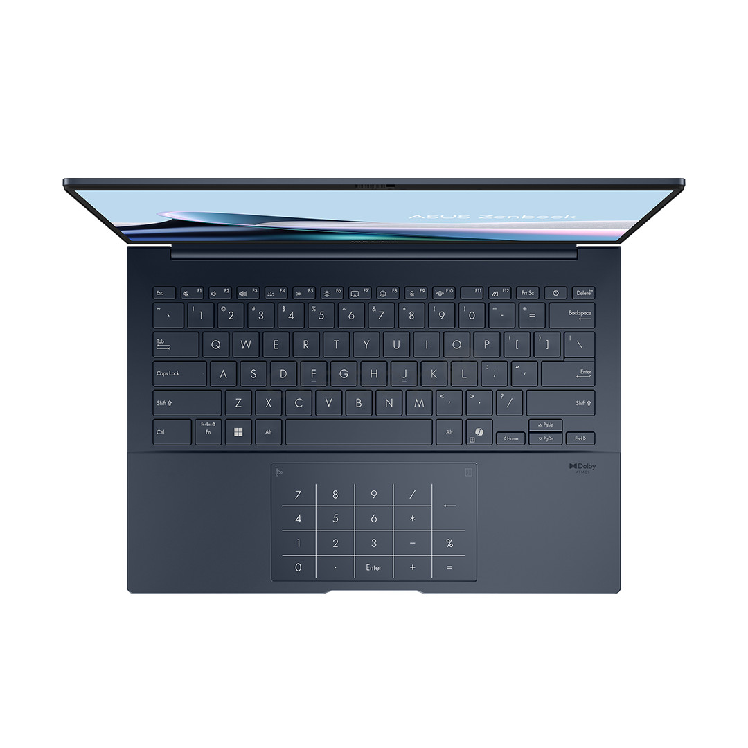 Asus Zenbook 14 OLED, 14'', 3K, OLED, 120 Hz, Ultra 7, 32 GB, 1 TB, ENG, mėlynas - Nešiojamasis kompiuteris