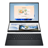 Asus Zenbook Duo OLED, 14'', 3K, OLED, 120 Hz, Ultra 9, 32 GB, 2 TB, ENG, inkwell gray - Notebook