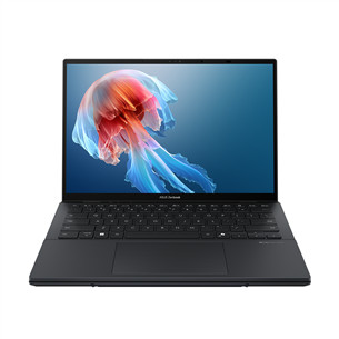 Asus Zenbook Duo OLED, 14'', 3K, OLED, 120 Hz, Ultra 9, 32 GB, 2 TB, ENG, pilkas - Nešiojamasis kompiuteris