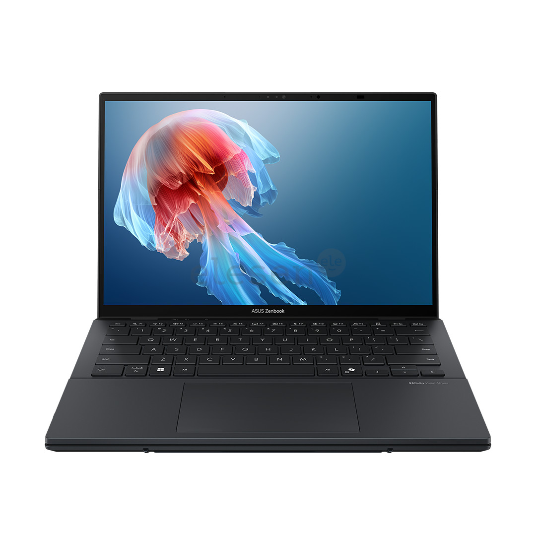 Asus Zenbook Duo OLED, 14'', 3K, OLED, 120 Hz, Ultra 9, 32 GB, 2 TB, ENG, pilkas - Nešiojamasis kompiuteris