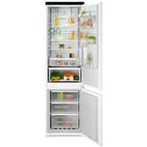 Electrolux 600 Series, No Frost, 269 L, aukštis 189 cm - Įmontuojamas šaldytuvas