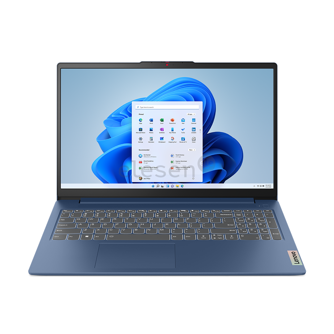 Lenovo IdeaPad Slim 3 15ABR8, 15,6'', TN, Ryzen 5, 16 GB, 512 GB, abyss blue - Notebook