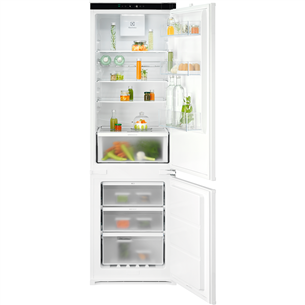 Electrolux 700 Series, No Frost, 256 L, aukštis 178 cm - Įmontuojamas šaldytuvas E7TNGE18S