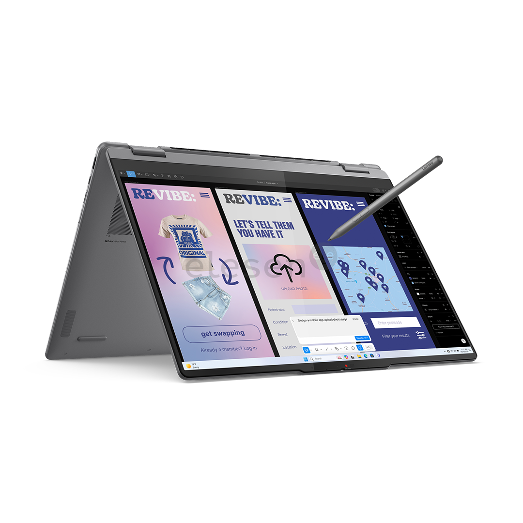 Lenovo Yoga 7 2-in-1 16ILL10, 16'', OLED, WQXGA+, Ultra 7, 32 GB, 1 TB, ENG, luna grey - Notebook