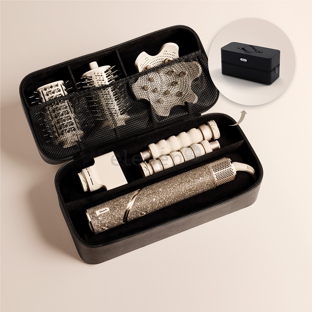 Shark FlexStyle Sparkle Champagne Diamond Limited Edition, 5 в 1, золотистый - Стайлер для волос