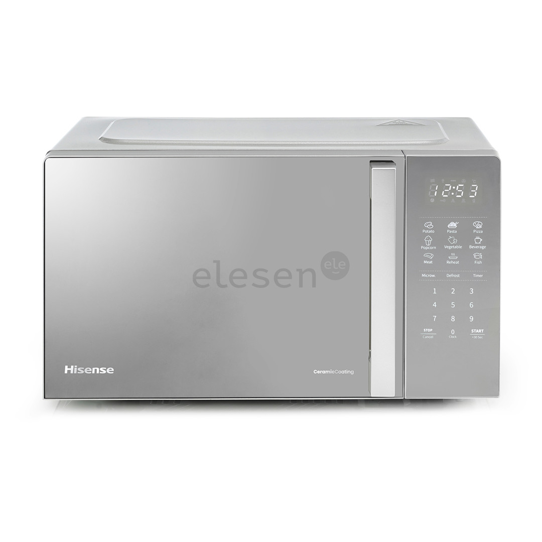 Hisense, 20 L, 700 W, sidabro spalvos - Mikrobangų krosnelė