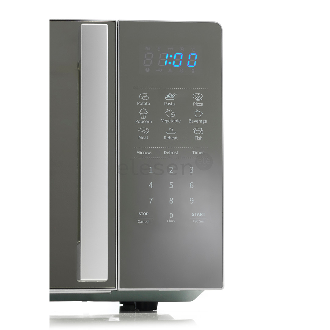 Hisense, 20 L, 700 W, sidabro spalvos - Mikrobangų krosnelė