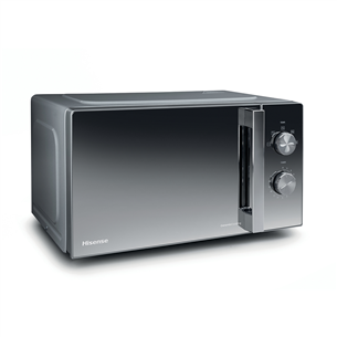 Hisense, 20 L, 700 W, veidrodinė/pilka - Mikrobangų krosnelė