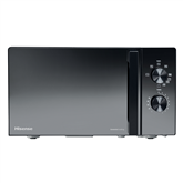 Hisense, 20 L, 700 W, veidrodinė/juoda - Mikrobangų krosnelė