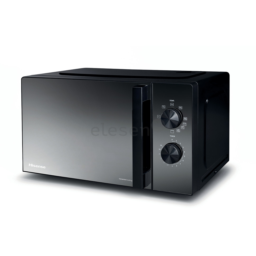 Hisense, 20 L, 700 W, mirror/black - Microwave Oven