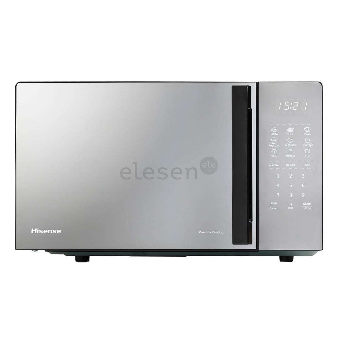 Hisense, 20 L, 700 W, mirror/black - Microwave Oven