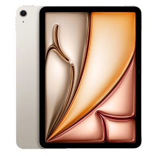 Apple iPad Air 11'' (2025), M3, 256 GB, WiFi, starlight - Planšetinis kompiuteris MCA44HC/A