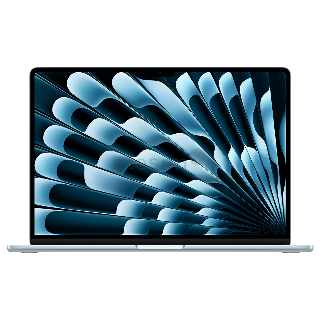 Apple MacBook Air 15 (2025), M4, 10C/10C, 16 GB, 256 GB, ENG, sky blue - Nešiojamasis kompiuteris