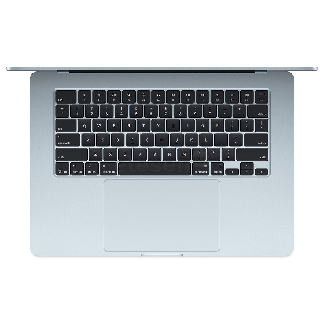 Apple MacBook Air 15 (2025), M4, 10C/10C, 16 GB, 256 GB, ENG, sky blue - Nešiojamasis kompiuteris