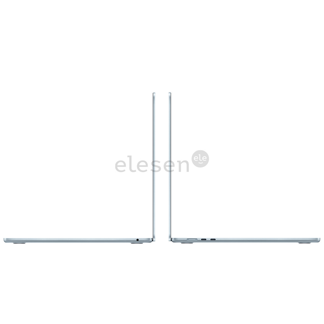 Apple MacBook Air 15 (2025), M4, 10C/10C, 16 GB, 256 GB, ENG, sky blue - Nešiojamasis kompiuteris