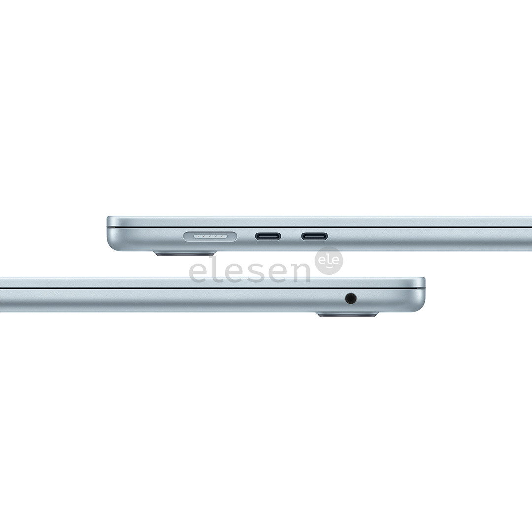 Apple MacBook Air 15 (2025), M4, 10C/10C, 16 GB, 256 GB, ENG, sky blue - Nešiojamasis kompiuteris