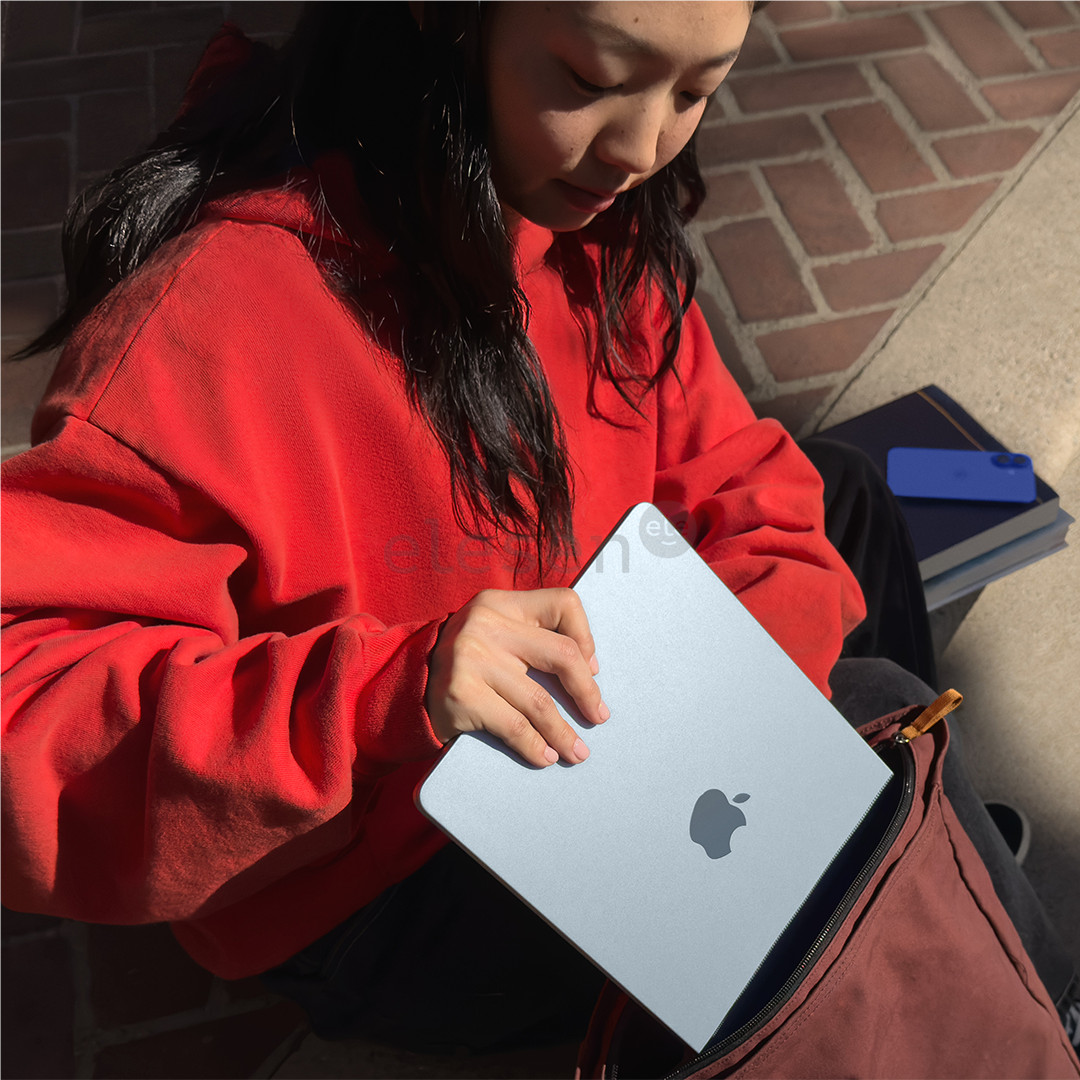 Apple MacBook Air 13 (2025), M4, 10C/10C, 16 GB, 512 GB, RUS, sky blue - Nešiojamasis kompiuteris